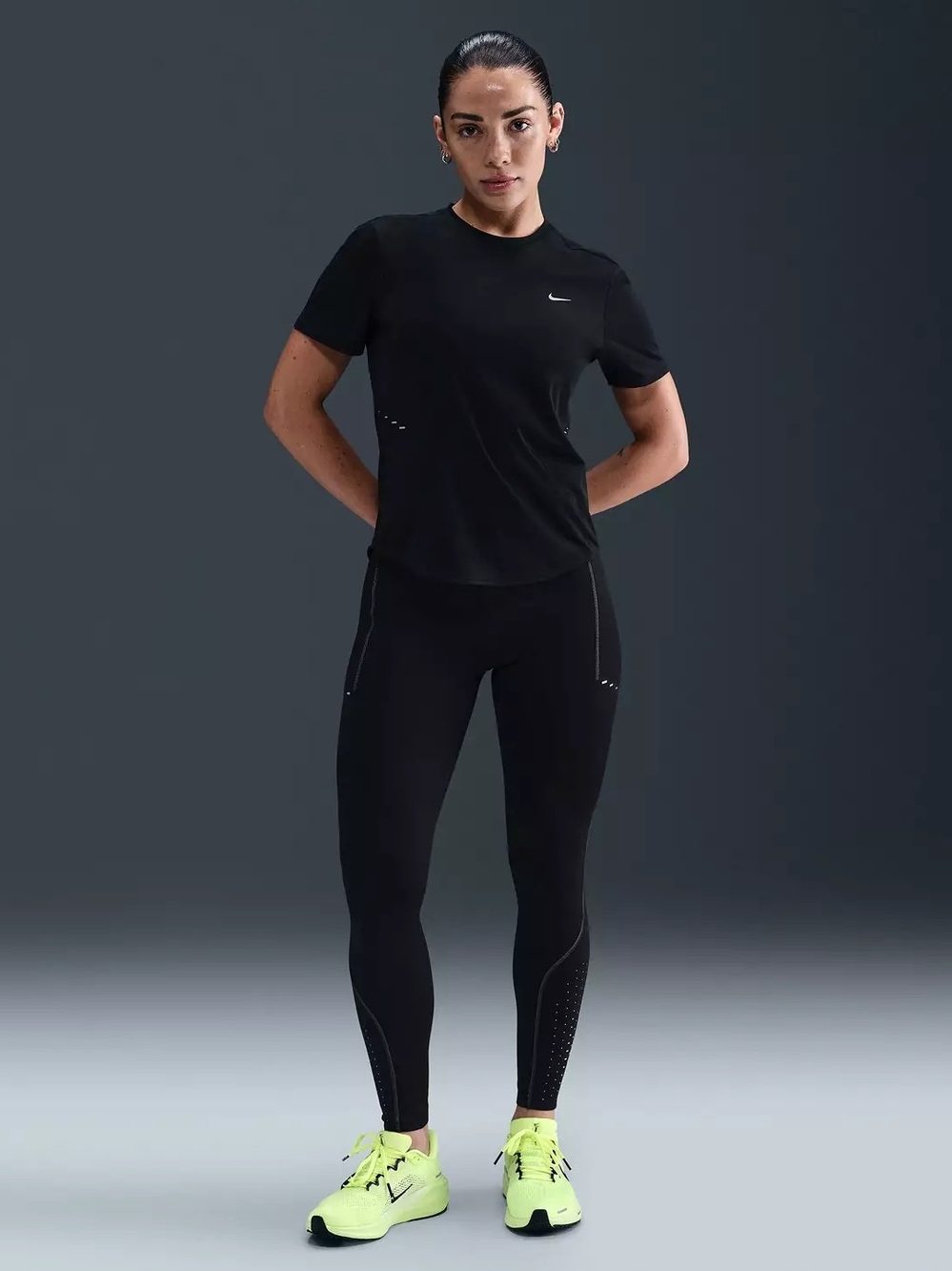 NWT Nike Swift Black Leggings